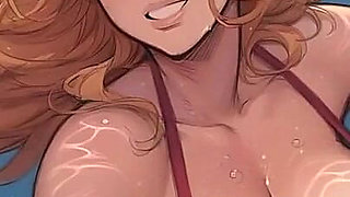 My New Girlfriend [ Taboo Hentai Game ] Ep.52 Caught My MILF Neighbor Boob in the Pool Just Next to My Stepmom!