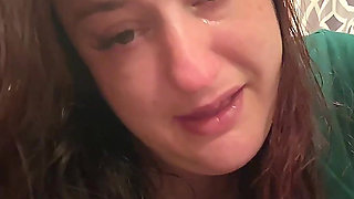 Constipation Toilet Struggle Close up of My Face with Desperation and Weeping by Bella Blast