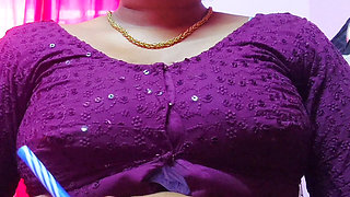 Desi Hot Indian Girl Having Fun at Home