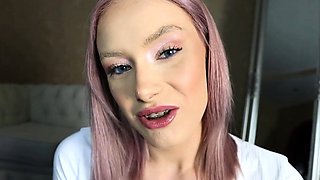Oiled Butt JOI with Blonde Teen Goddess