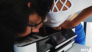 Fucking hot lesbian compilation video produced by MYLF site