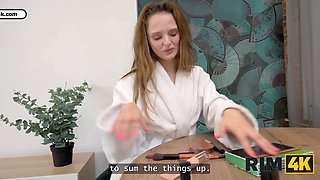Rim4k. two stunning russian sluts and a fortunate fellow are having the day of orgasms and butt-holes