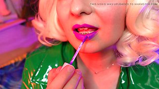 Arya Granders Slow Lipstick Tease ASMR