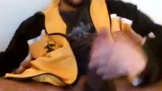 Str8 Danish Guy Cums on Paper Towel with Monstercock