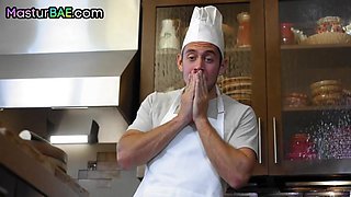 Masturb 21yo small boobies chick gets screwed in kitchen