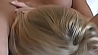 Hot Lesbians Licking Pussies and Fucking with Glass Dildo