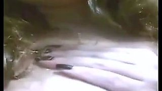 Curvy Arab Woman with Big Natural Breasts at Home