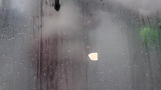 Sexy BBW Amanda Teasing in the Shower