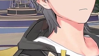 Honkai Star Rail - Cyrene X Caelus Passionate Sex - 3D Hentai Animation