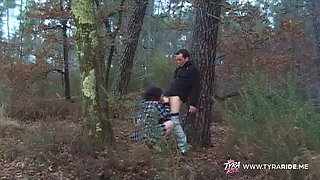 Amateur Cuties Give Sloppy BJs—Car, Bedroom & Forest Action