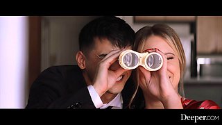Avery Watches Sexy Anya Olsens Lesbian Cheating with Married Neighbor