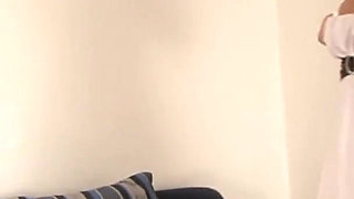 Brunette Slut Gets Fucked Hard and Covered in Cum