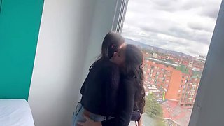 My Ex's Lesbian Friend Fucks Me Raw