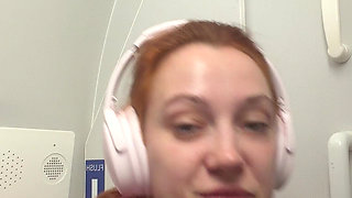 I Pee in the Plane Toilet!