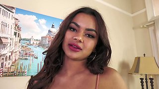 Numi Zarah enjoys while getting pleasured by her boyfriend