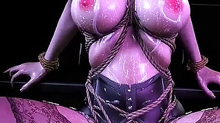 3D Goddess of Night Temptation - 3D Animation Hentai