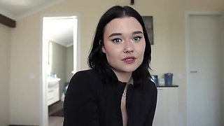 KateKoss Deep Throat Blowjob Cum in Mouth Russian Homemade