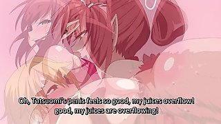 Passionate Japanese animation explores intense kemonokko sensual fantasy play
