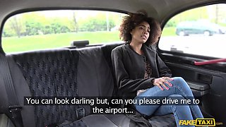 ebony with an afro and a craving for big white cocks