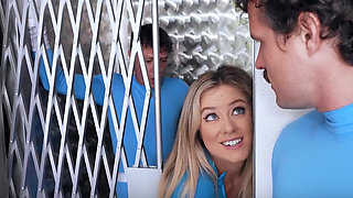 The Flawless Superheroine's Huge Ass Under the Control of Two Partners!