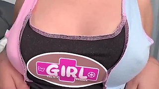 Hungry Giantesses Punish a Squirming Amateur Brunette