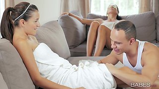Alexa Tomas' Spa Family Day in a Wet Spanish Escape