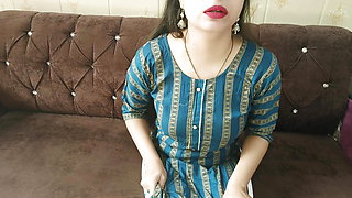 Step brother romance flirt with hot step sister and Real Orgasm During Hard Fucking in Hindi