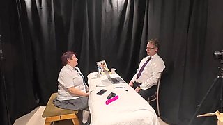 British Teacher's Dirty Slut Lesson: Orgasm vs Organism Blowjob