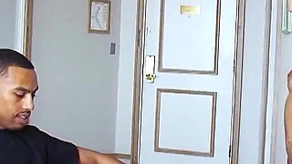 Skinny Girl Diamond having a Threesome with Step Son and his Buddy