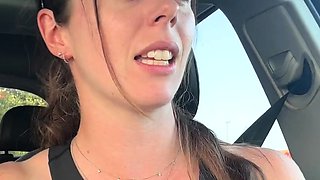 Having A Mind Blowing Orgasm In The CAR WASH