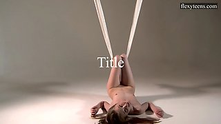 sofia zhiraf hot blonde russian gymnast
