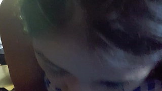 Chubby Latina giving more head