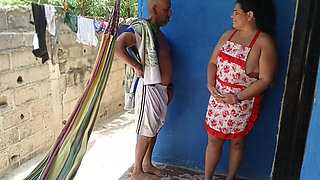 My Neighbor Waits for Her Husband to Leave so She Can Seduce Me. with Her Big, Big Ass