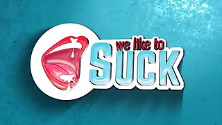 Sensual Cock Sucking For Hot Couple