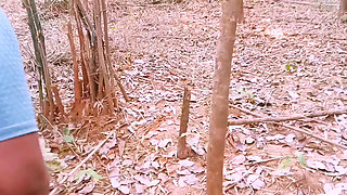 Indian Outdoor Sex. Desi Bhabi Secret Fucking Hubby in Forest. Telugu Dirty Talks.