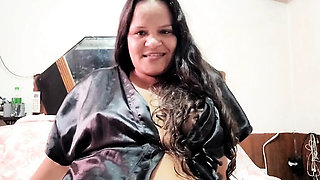 Paty Bumbum Hairy Brazilian BBW Masturbation Video