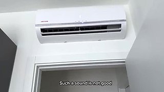 Blondessa’s Broken AC Got Her So Wet We Had to Fuck