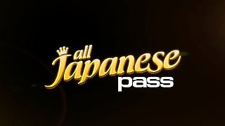 Shion Utsunomiya oiled busty rides cock