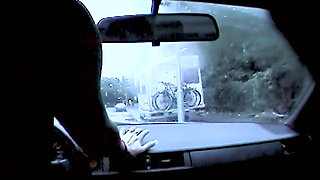 Perverted MILF Wants to Pop in the Car