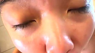 Pregnant amateur asian porn giving POV blowjob