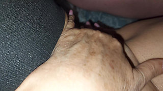 Mature wife calls her younger neighbor in the evening to fuck her when her husband is not home