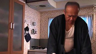 Japanese MILF Does Bondage With Stepdaddy.