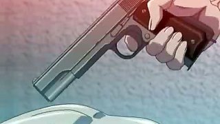 Gun moil riding hard dude