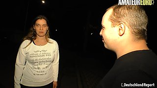 German Amateur's Quick Passion Explodes with Stranger in Heat