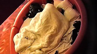 Horny fat arab housewife fingered on amateur hidden cam