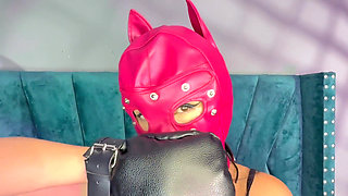 Masked Puppy Girl in Heat