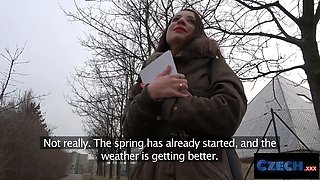 Czech xxx - real porn - real outdoor location - this is public sex