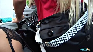 Hardcore Lesbian Nurses Eat Pussy in Steamy Orgy