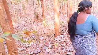 Desi Bhabi Cheats with Brother-in-Law's Big Dick in Forest - Outdoor Indian Sex with Dirty Talk
