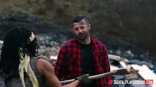Naughty harlot emotional X-rated video